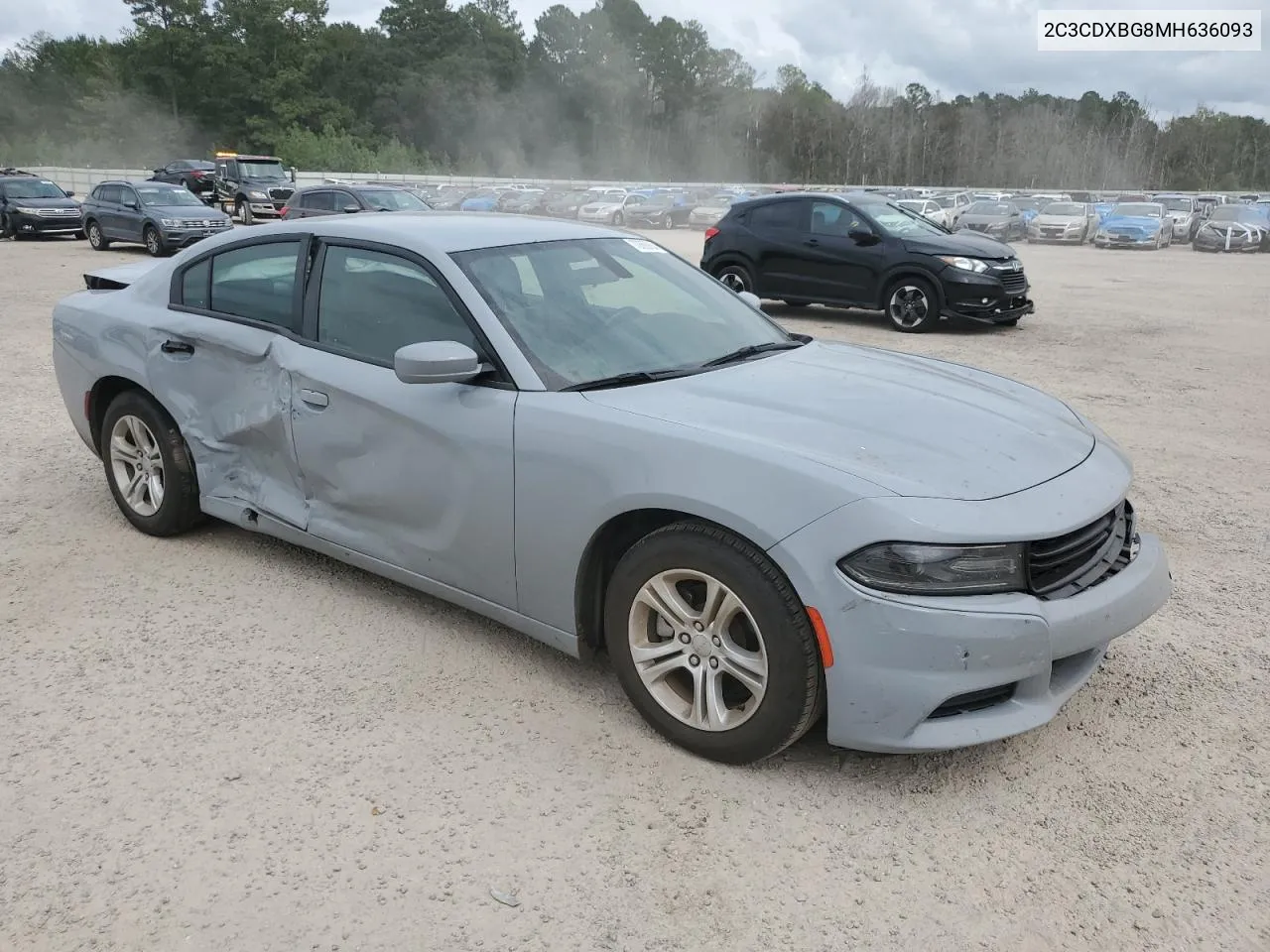 2C3CDXBG8MH636093 2021 Dodge Charger Sxt