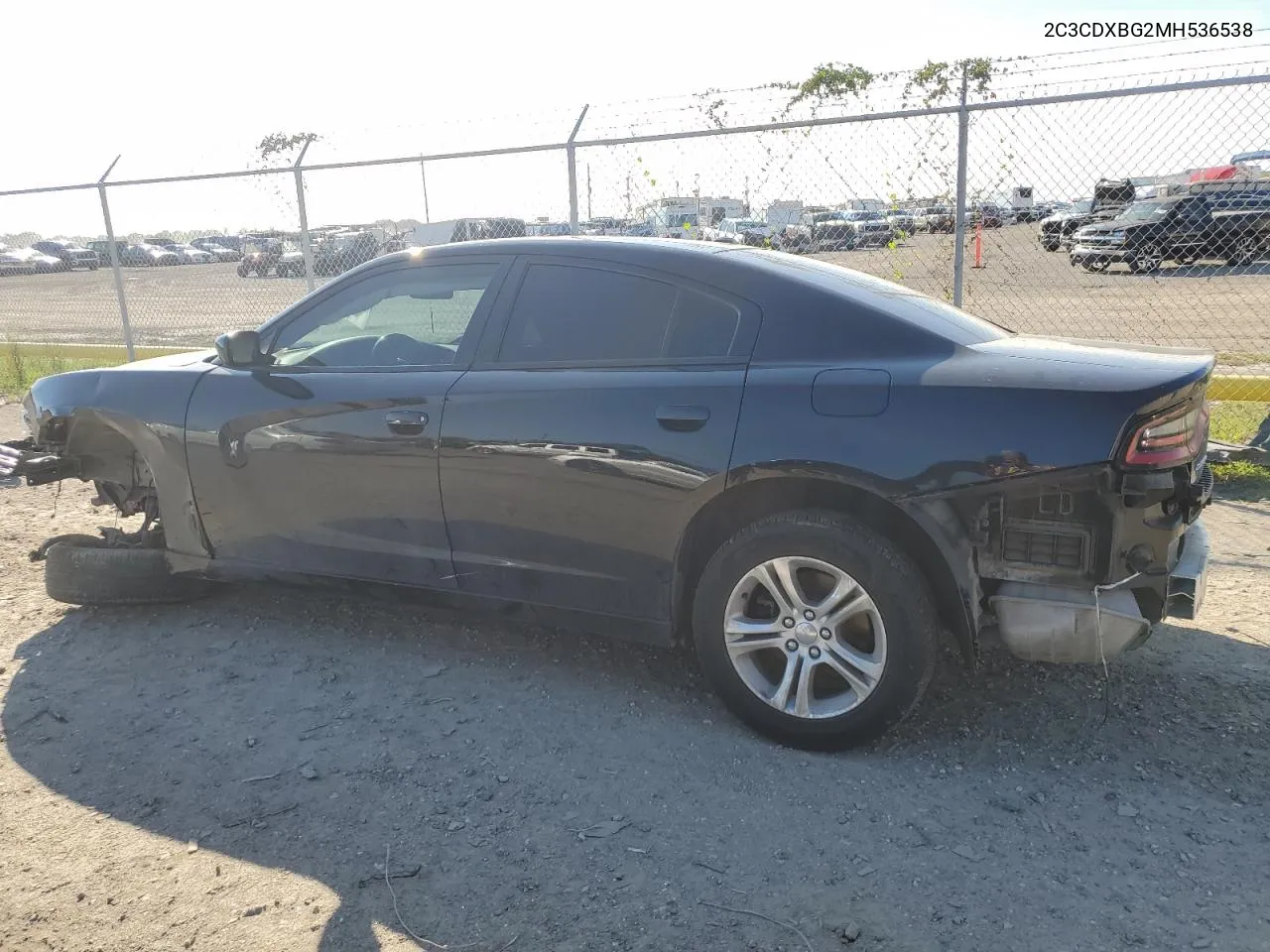 2021 Dodge Charger Sxt VIN: 2C3CDXBG2MH536538 Lot: 70697614