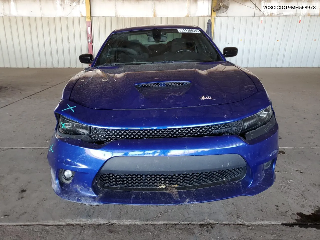 2021 Dodge Charger R/T VIN: 2C3CDXCT9MH568978 Lot: 71126674