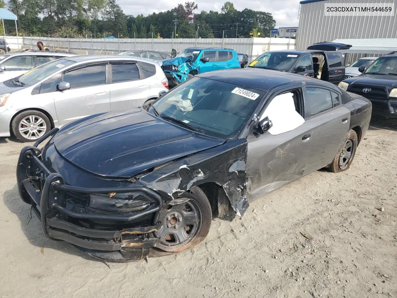 2021 Dodge Charger Police VIN: 2C3CDXAT1MH544659 Lot: 71249024