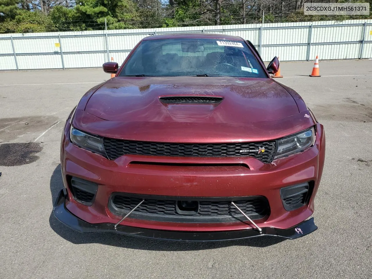 2021 Dodge Charger Scat Pack VIN: 2C3CDXGJ1MH561371 Lot: 71392464