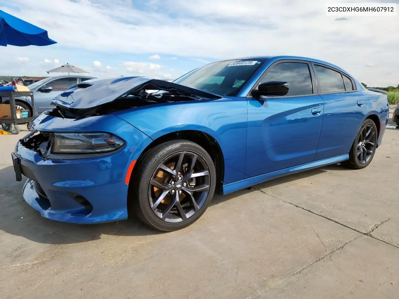 2C3CDXHG6MH607912 2021 Dodge Charger Gt