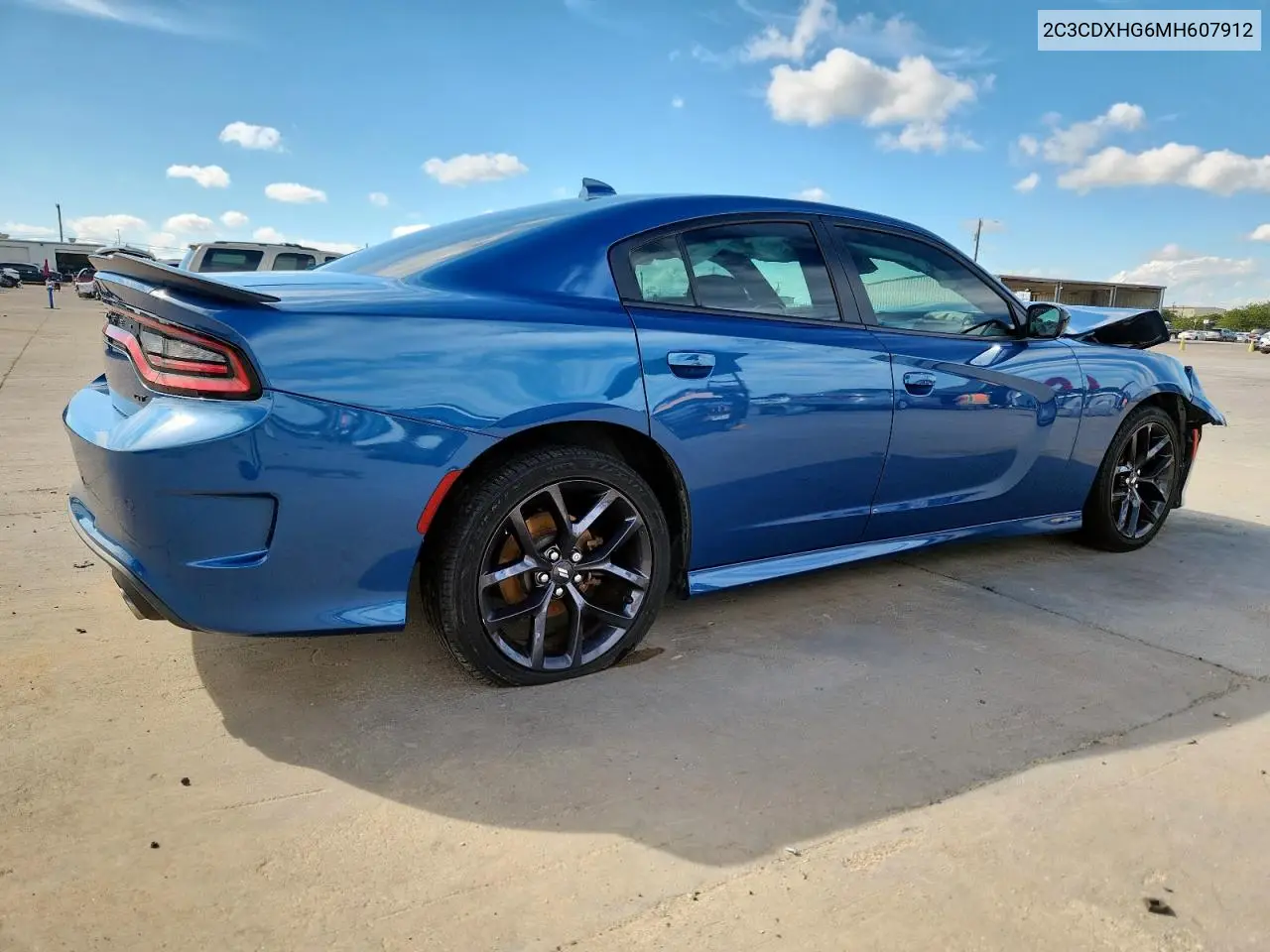 2C3CDXHG6MH607912 2021 Dodge Charger Gt