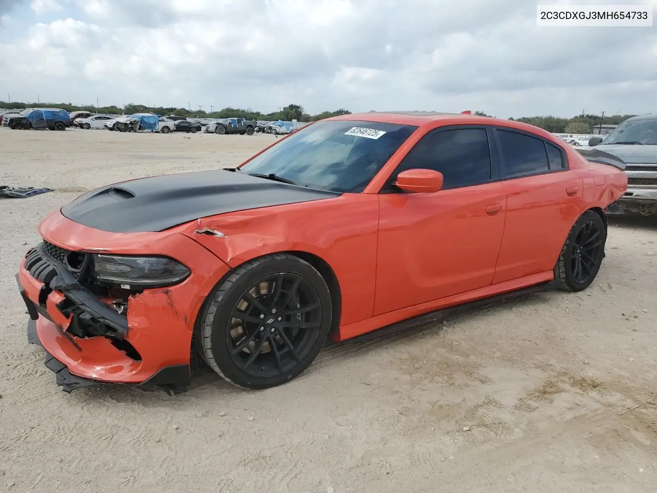 2C3CDXGJ3MH654733 2021 Dodge Charger Scat Pack