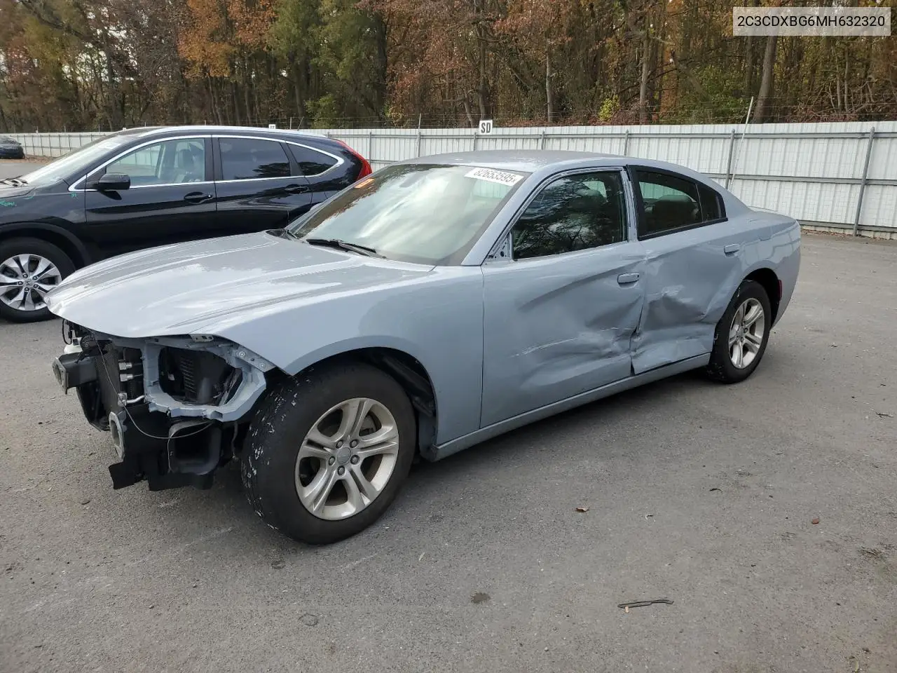 2C3CDXBG6MH632320 2021 Dodge Charger Sxt