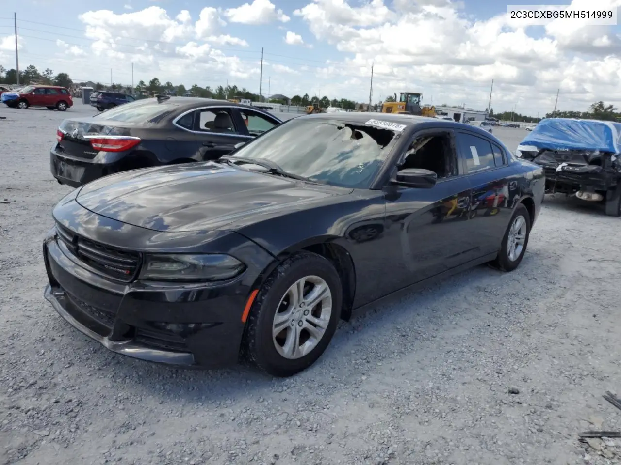 2C3CDXBG5MH514999 2021 Dodge Charger Sxt
