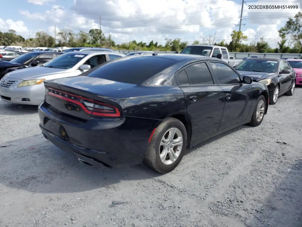 2C3CDXBG5MH514999 2021 Dodge Charger Sxt