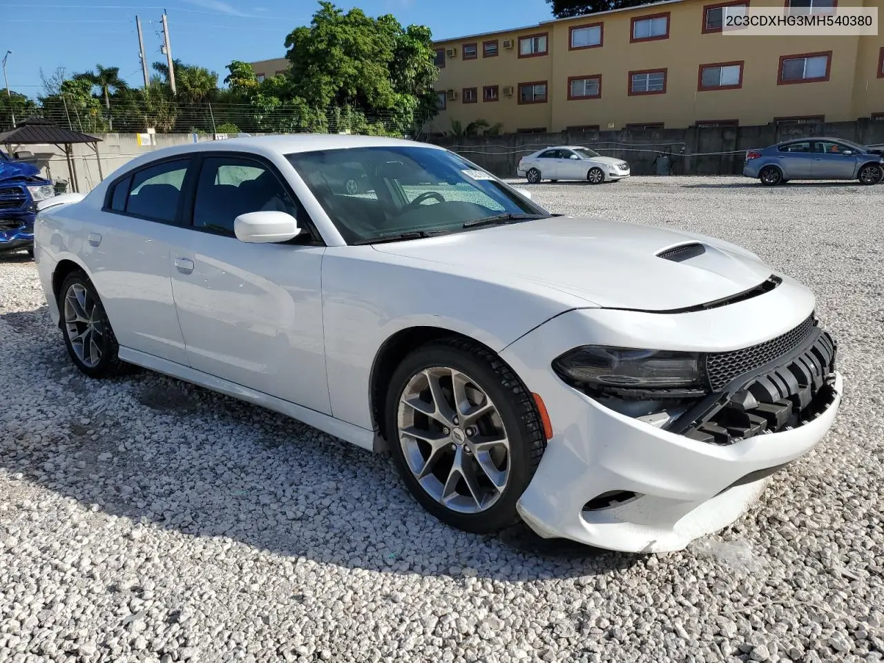 2C3CDXHG3MH540380 2021 Dodge Charger Gt