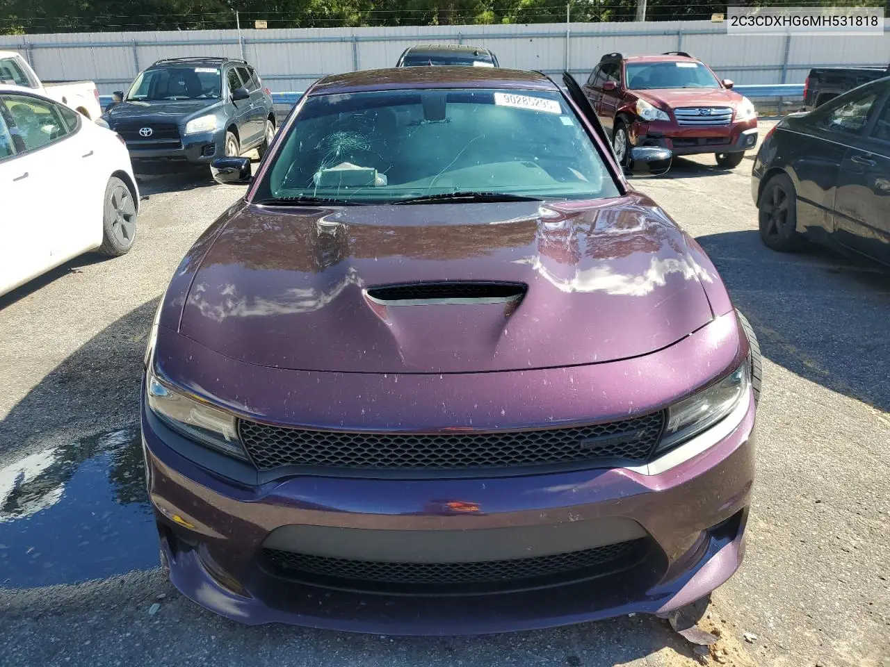 2C3CDXHG6MH531818 2021 Dodge Charger Gt