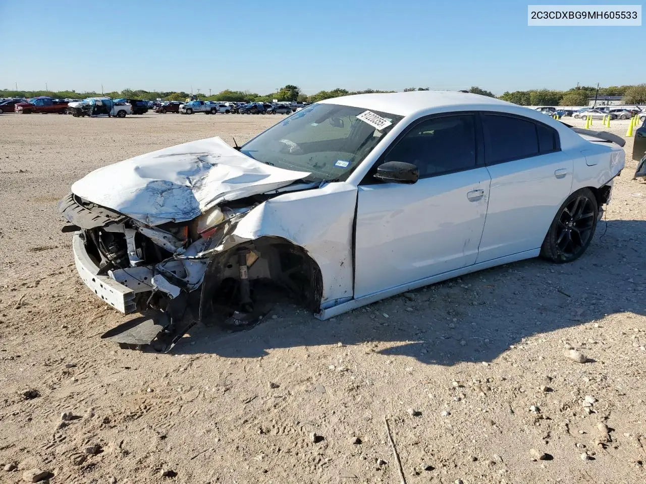2C3CDXBG9MH605533 2021 Dodge Charger Sxt