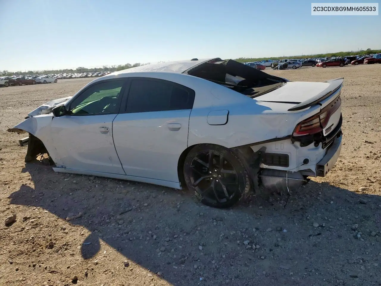 2C3CDXBG9MH605533 2021 Dodge Charger Sxt