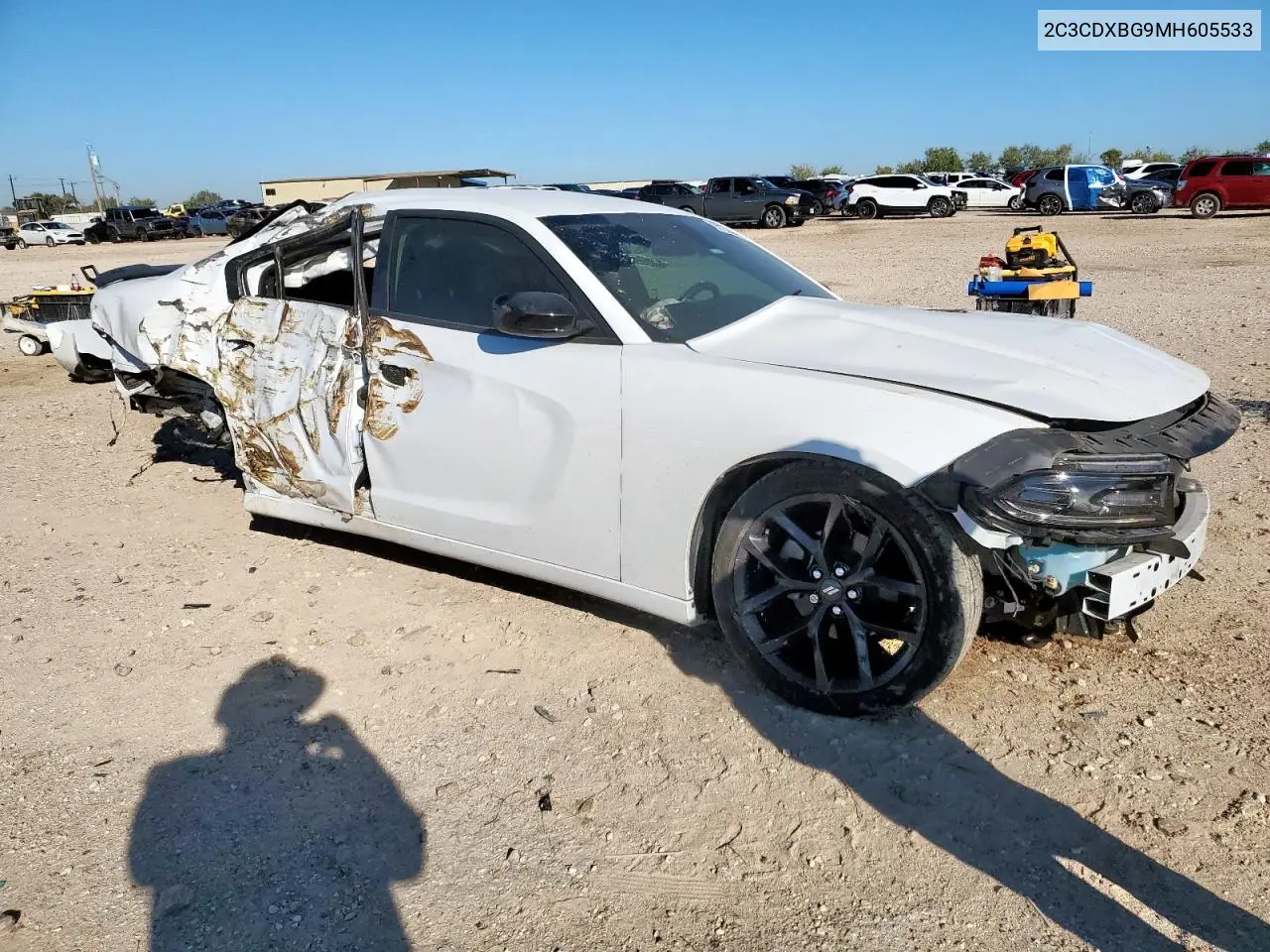2C3CDXBG9MH605533 2021 Dodge Charger Sxt