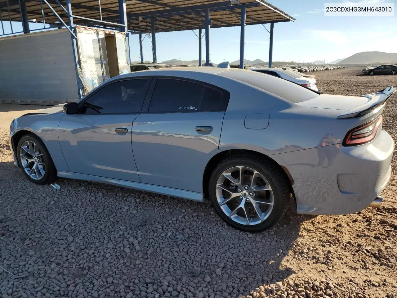 2C3CDXHG3MH643010 2021 Dodge Charger Gt