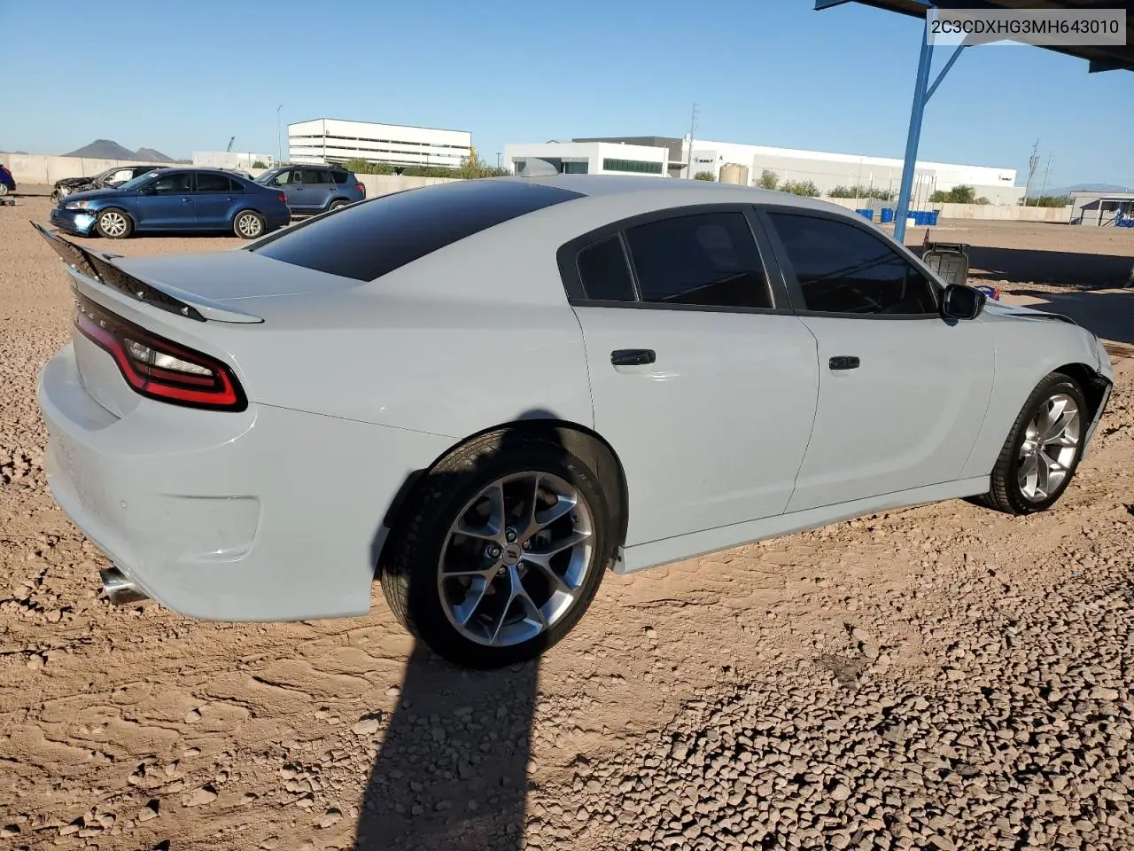 2C3CDXHG3MH643010 2021 Dodge Charger Gt