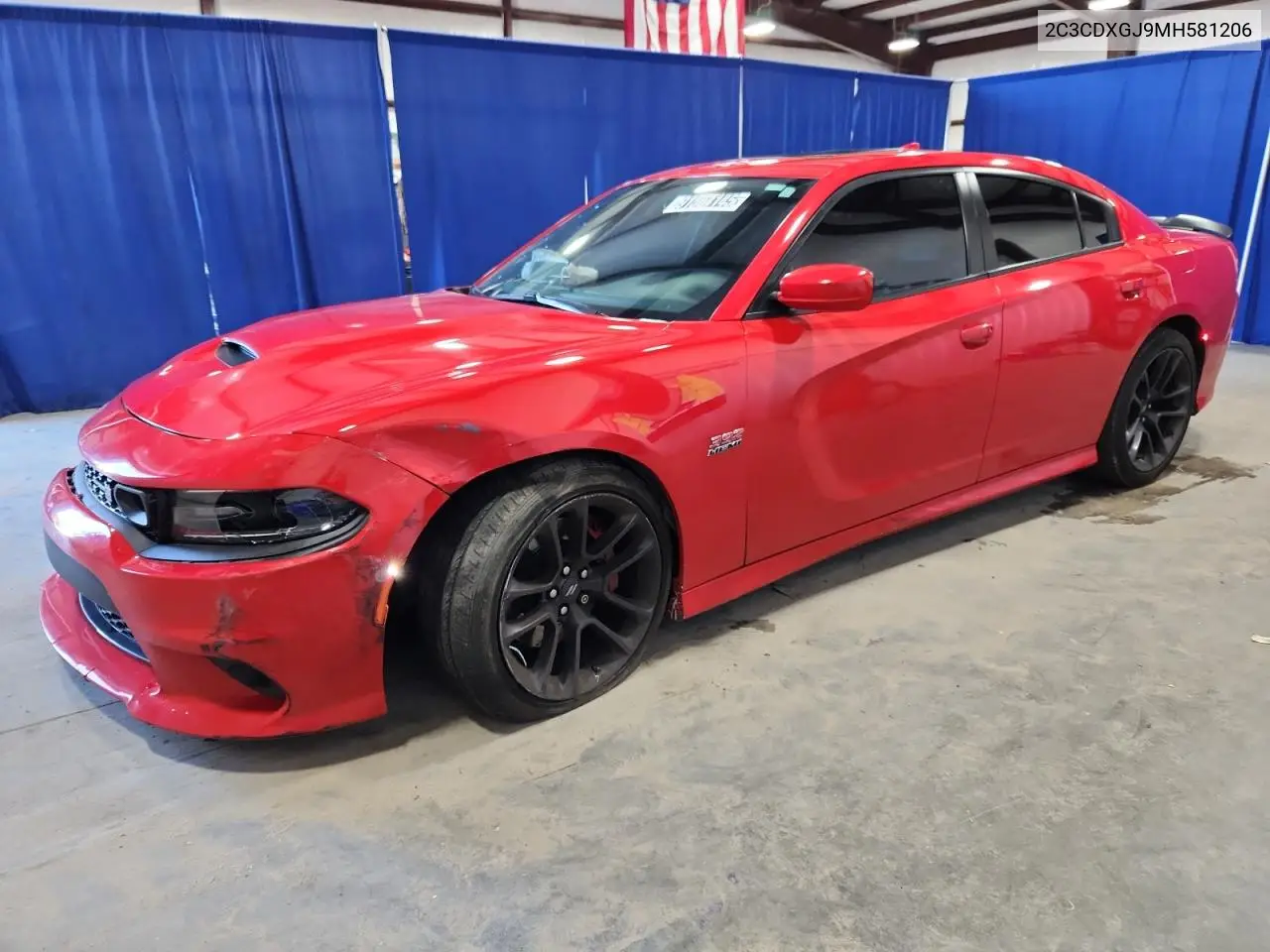 2C3CDXGJ9MH581206 2021 Dodge Charger Scat Pack