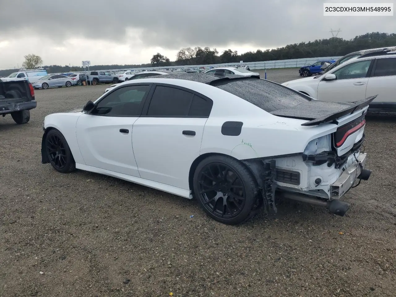2C3CDXHG3MH548995 2021 Dodge Charger Gt