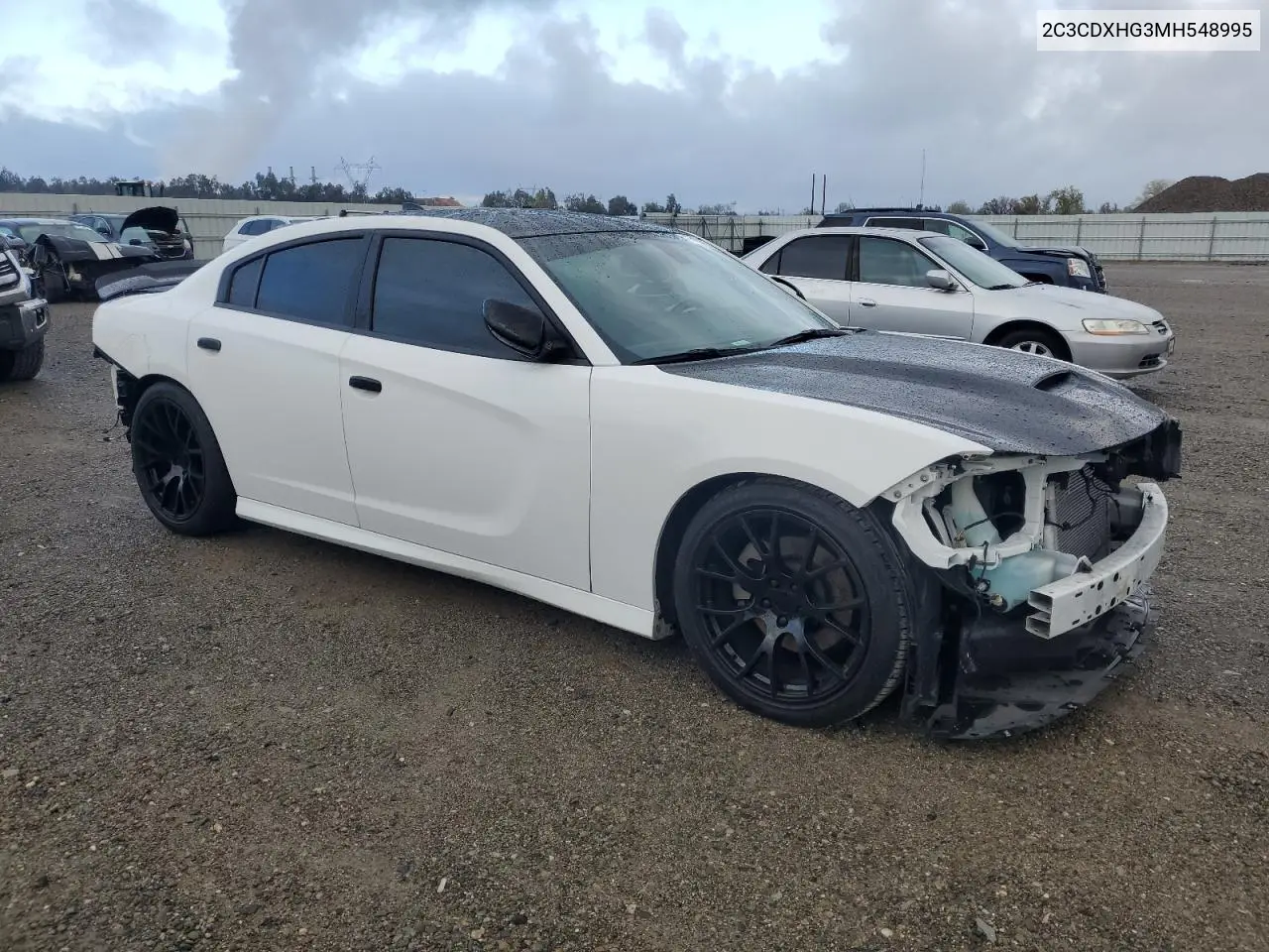 2C3CDXHG3MH548995 2021 Dodge Charger Gt