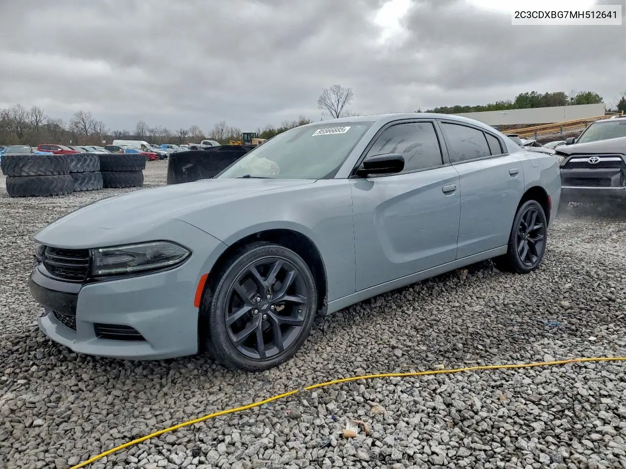 2C3CDXBG7MH512641 2021 Dodge Charger Sxt