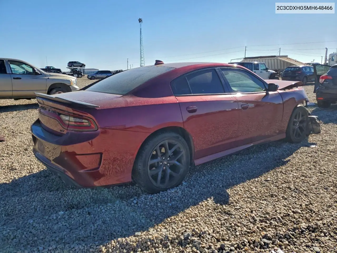 2C3CDXHG5MH648466 2021 Dodge Charger Gt