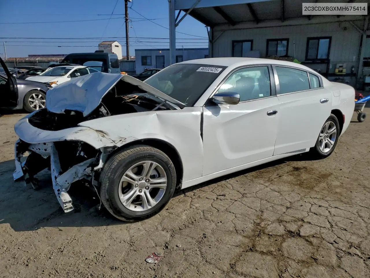 2C3CDXBGXMH675414 2021 Dodge Charger Sxt