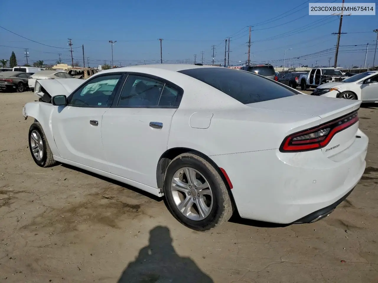 2C3CDXBGXMH675414 2021 Dodge Charger Sxt