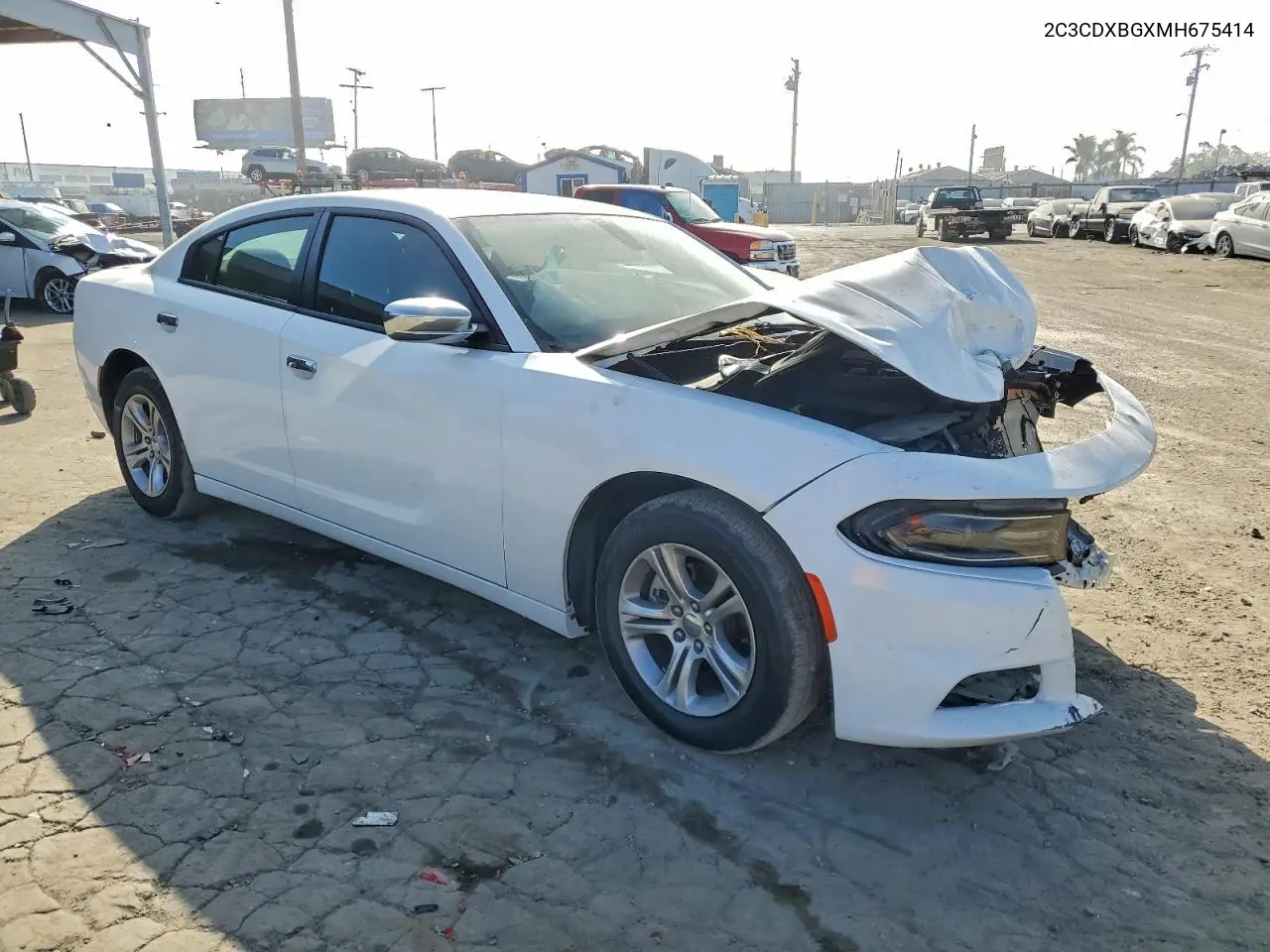 2C3CDXBGXMH675414 2021 Dodge Charger Sxt