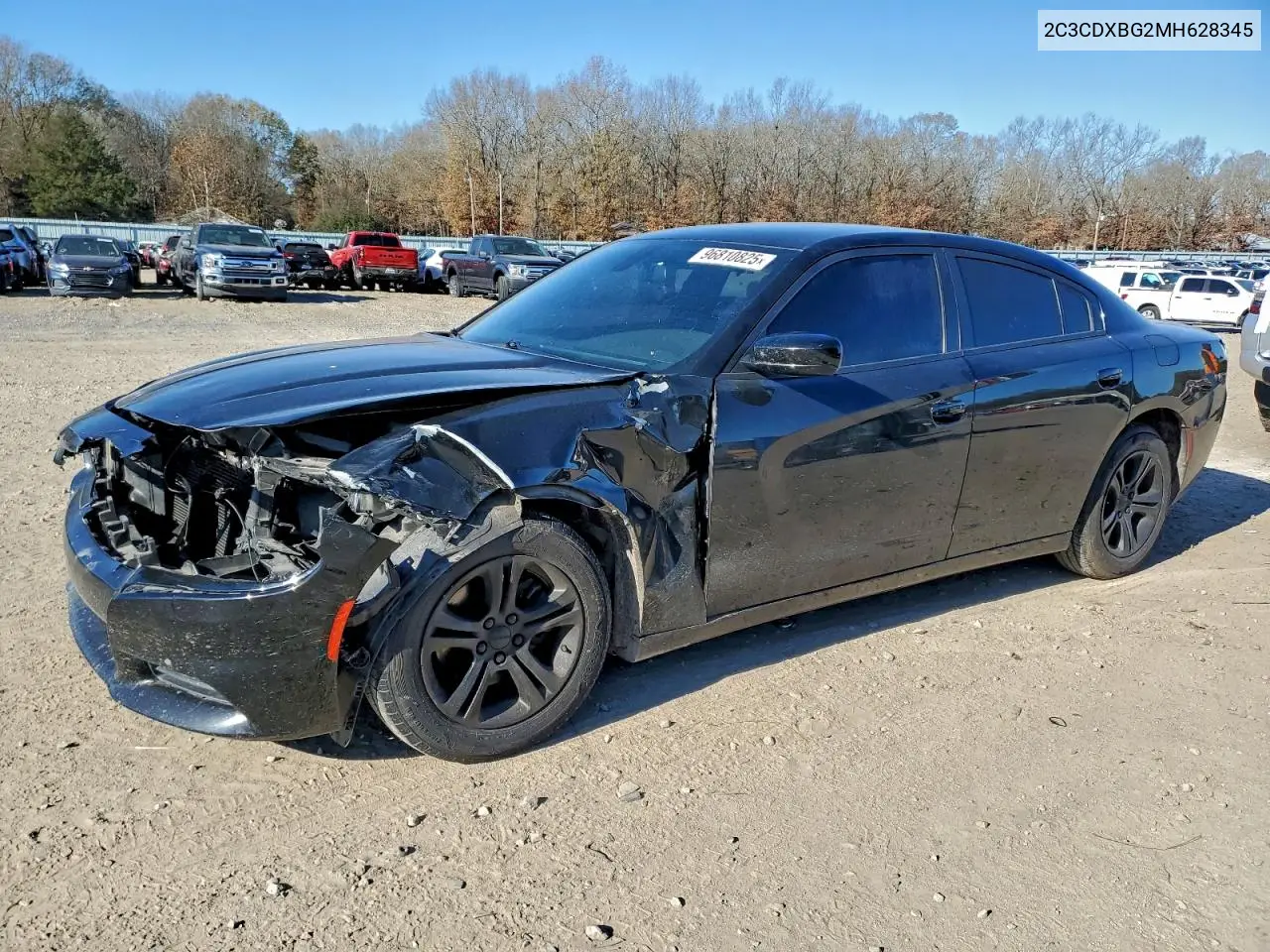 2C3CDXBG2MH628345 2021 Dodge Charger Sxt