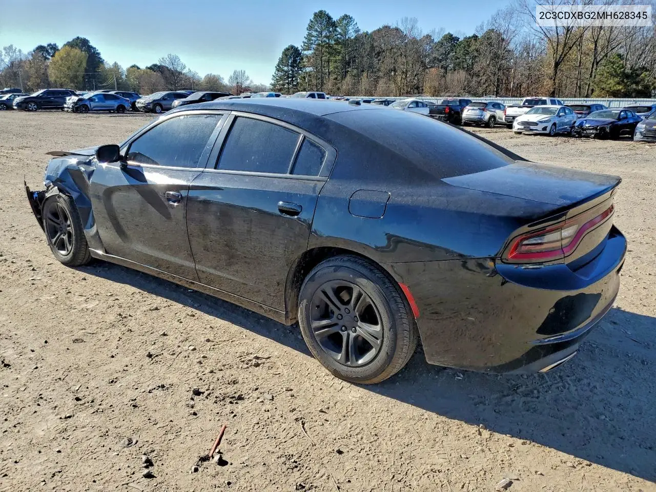 2C3CDXBG2MH628345 2021 Dodge Charger Sxt