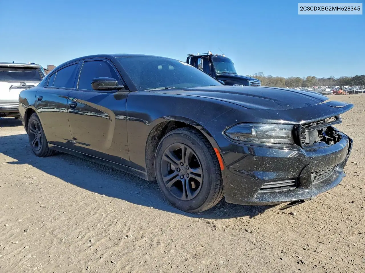 2C3CDXBG2MH628345 2021 Dodge Charger Sxt