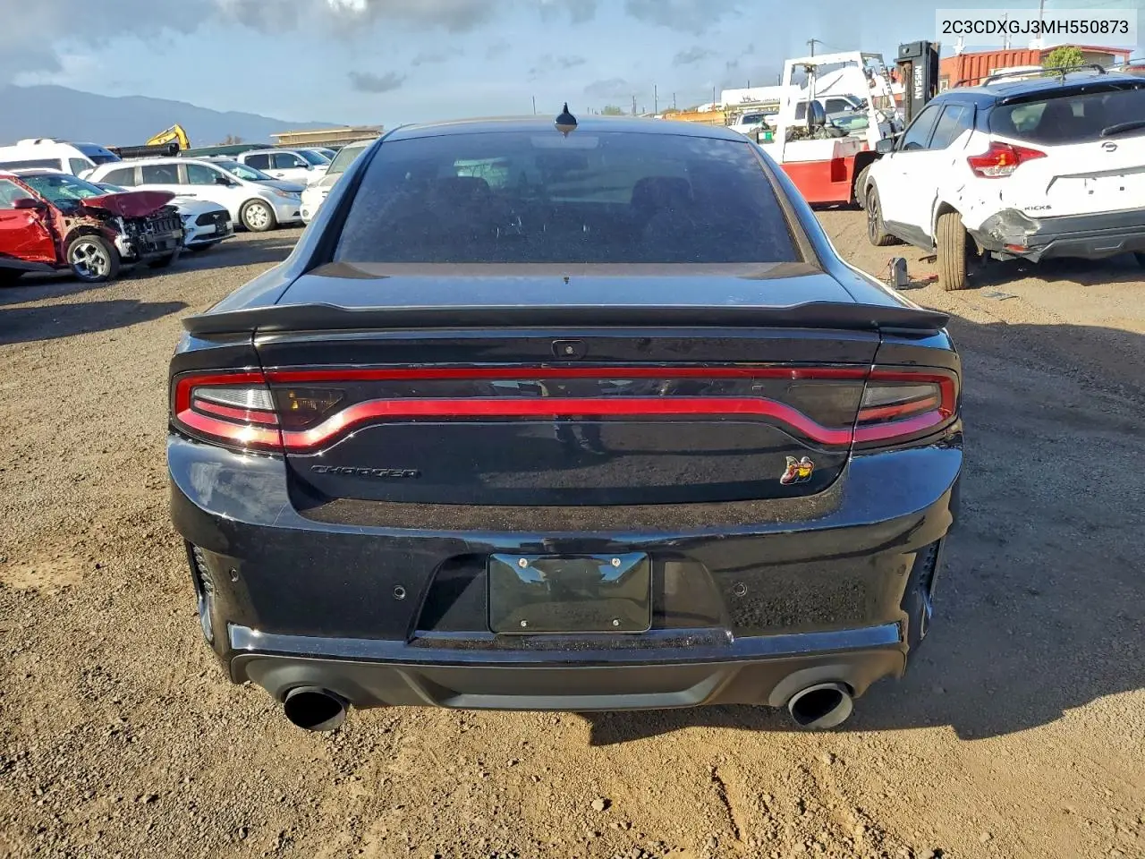 2C3CDXGJ3MH550873 2021 Dodge Charger Scat Pack