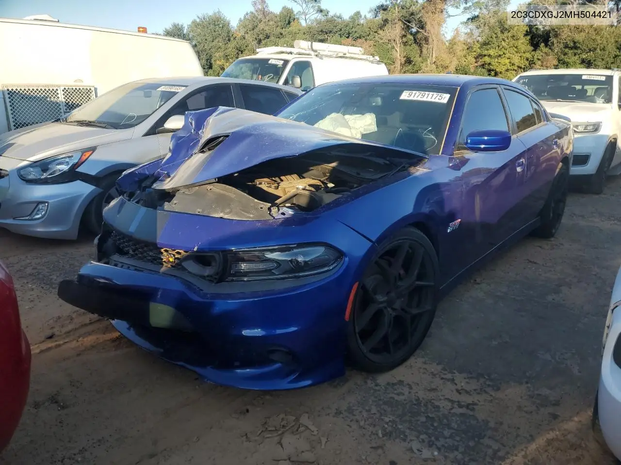 2C3CDXGJ2MH504421 2021 Dodge Charger Scat Pack