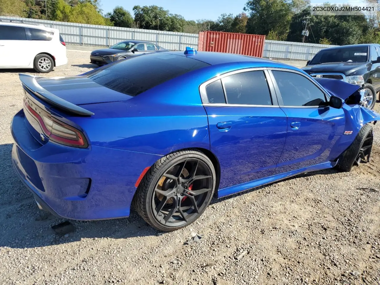 2C3CDXGJ2MH504421 2021 Dodge Charger Scat Pack