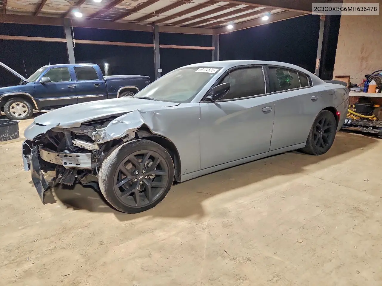 2C3CDXBG6MH636478 2021 Dodge Charger Sxt