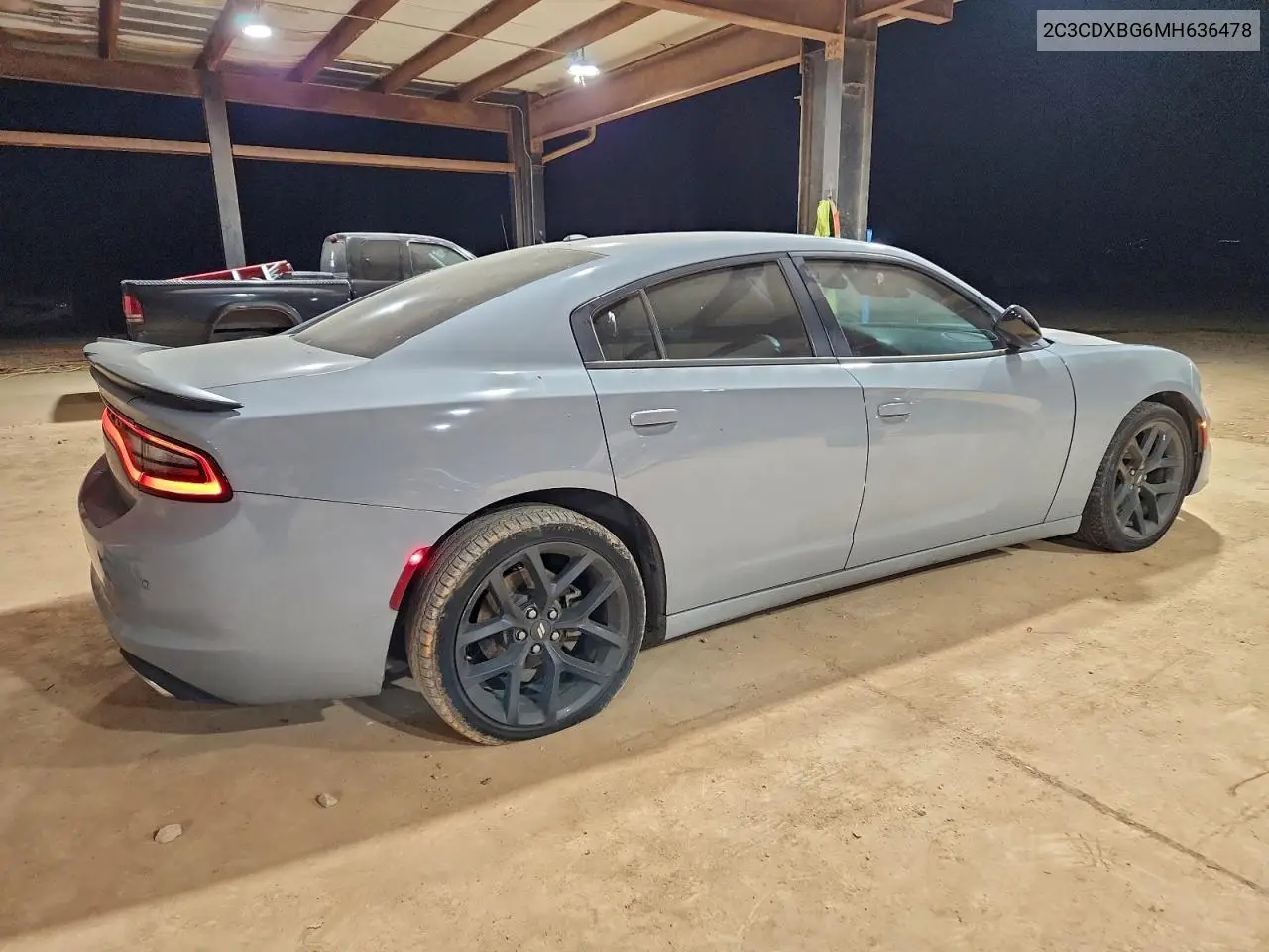 2C3CDXBG6MH636478 2021 Dodge Charger Sxt