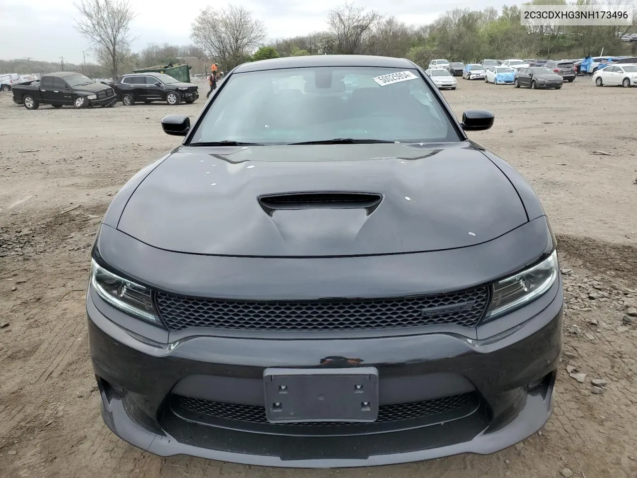 2022 Dodge Charger Gt VIN: 2C3CDXHG3NH173496 Lot: 50025954