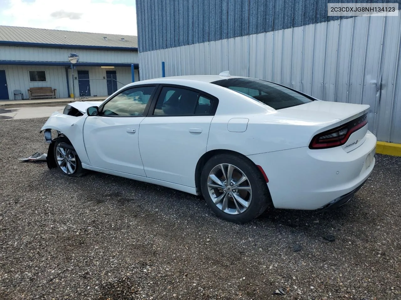 2022 Dodge Charger Sxt VIN: 2C3CDXJG8NH134123 Lot: 50296694