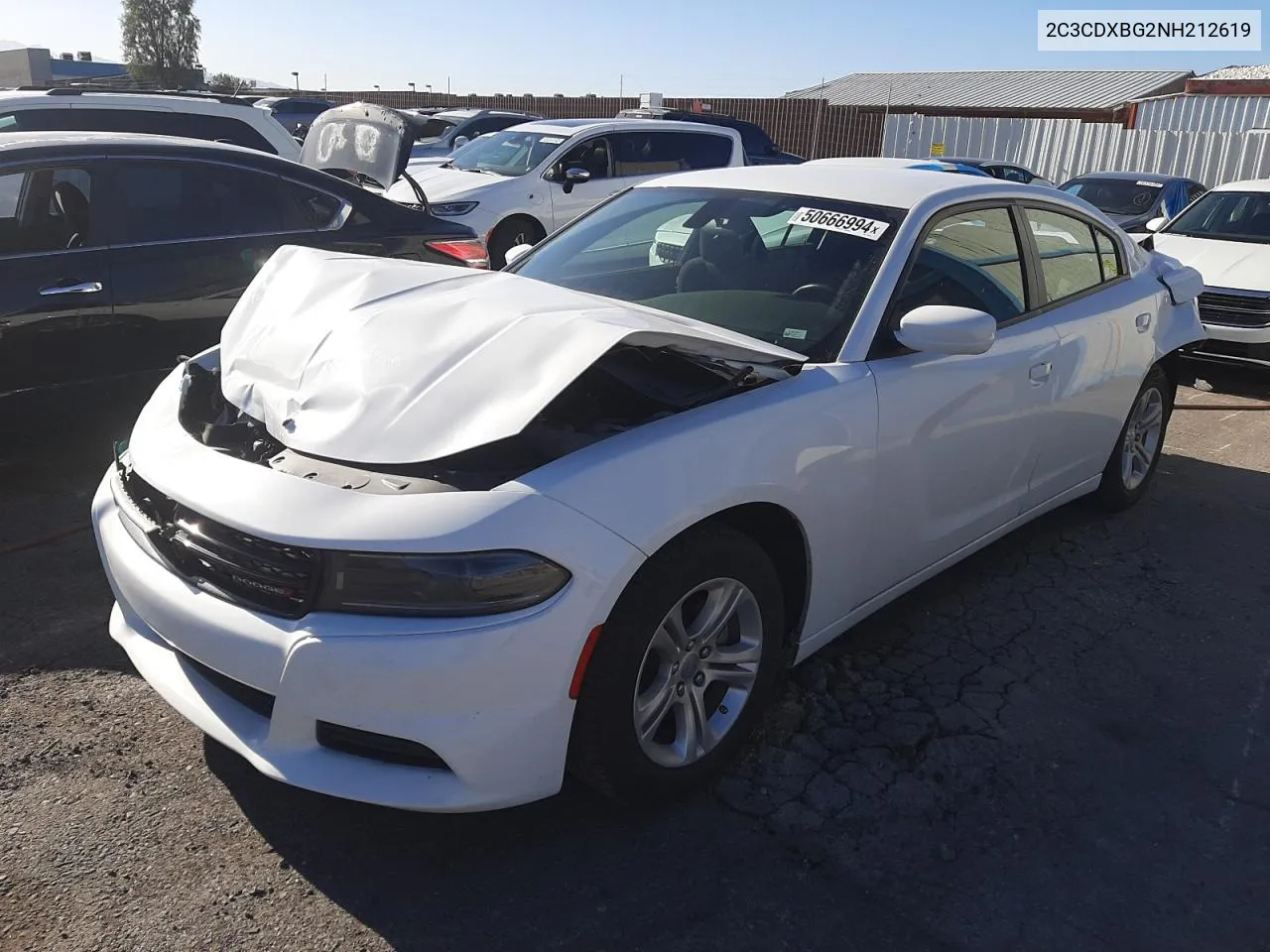 2C3CDXBG2NH212619 2022 Dodge Charger Sxt