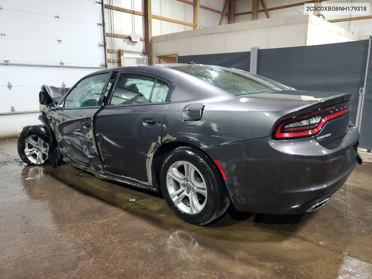 2022 Dodge Charger Sxt VIN: 2C3CDXBG8NH179318 Lot: 51204344