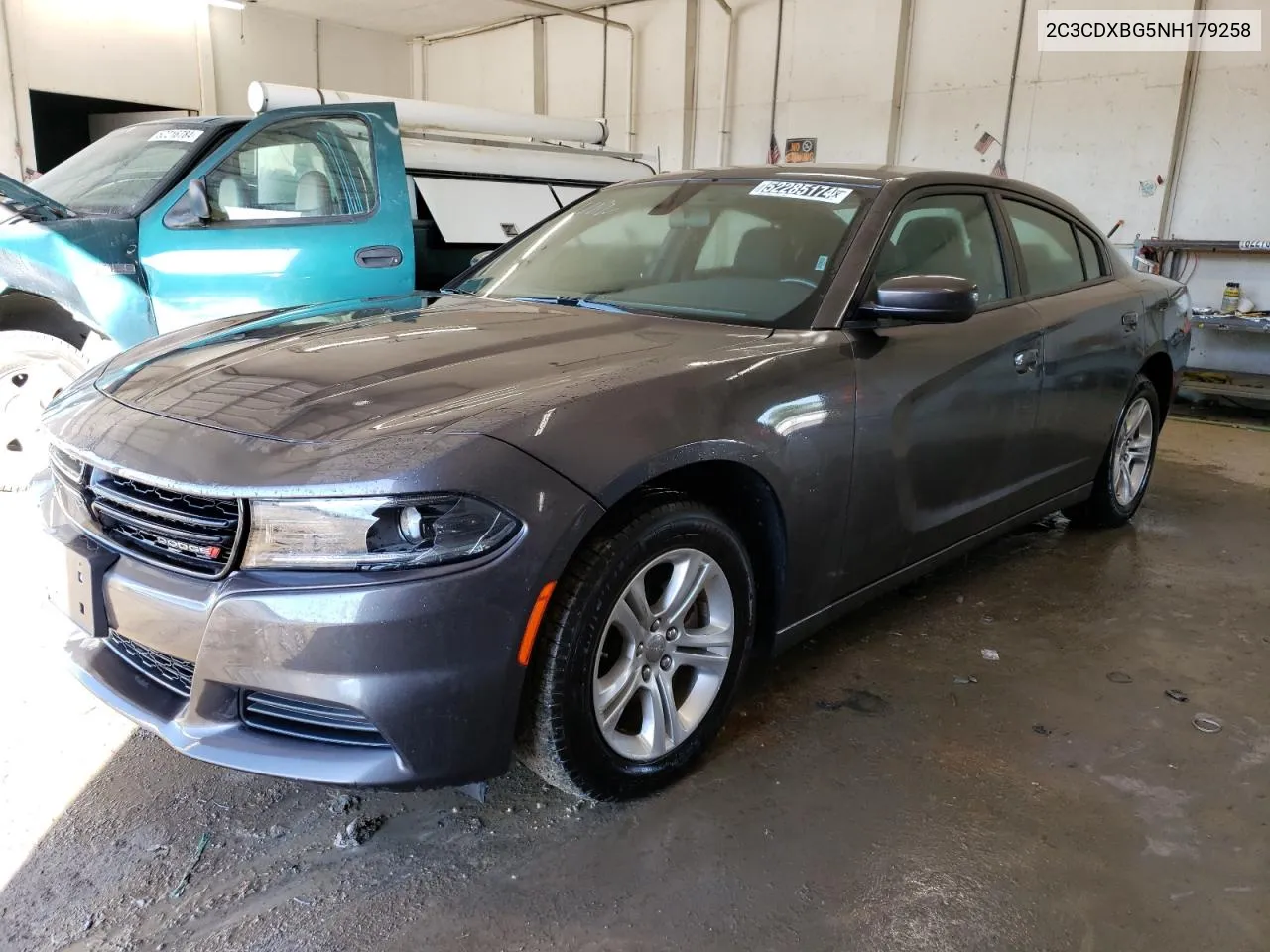 2022 Dodge Charger Sxt VIN: 2C3CDXBG5NH179258 Lot: 52285174