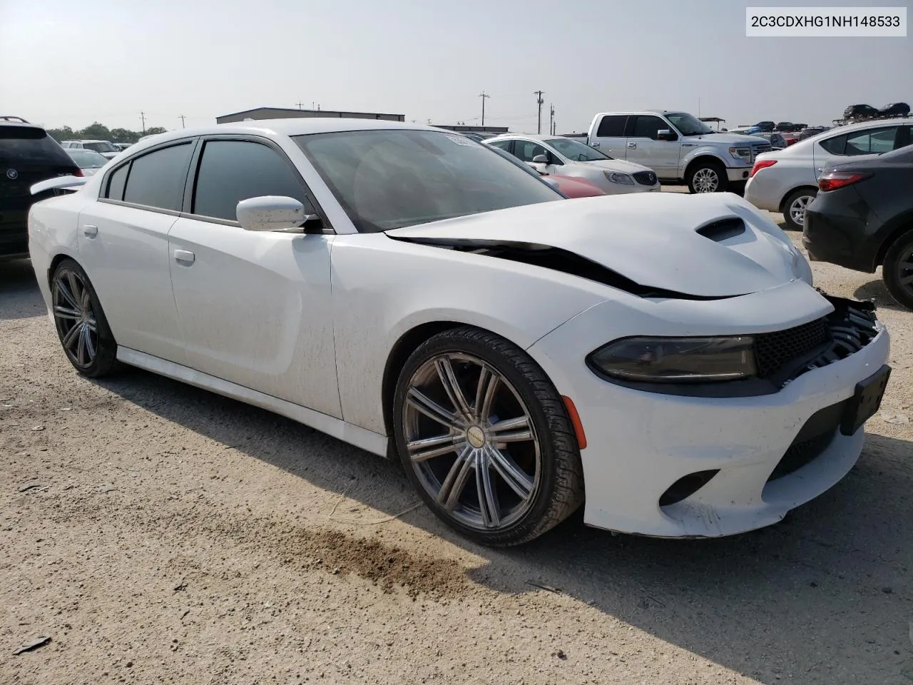 2022 Dodge Charger Gt VIN: 2C3CDXHG1NH148533 Lot: 53515554