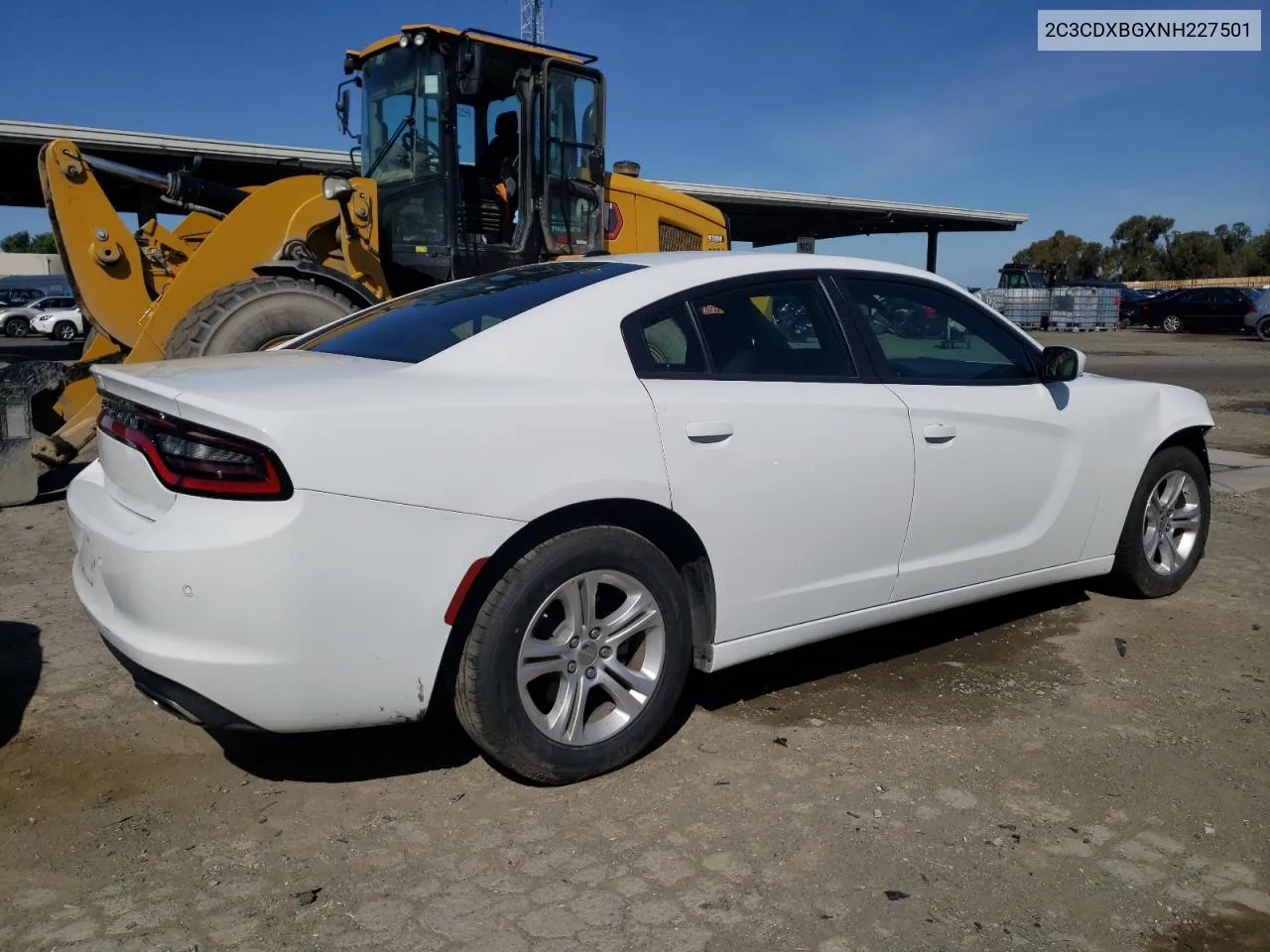 2022 Dodge Charger Sxt VIN: 2C3CDXBGXNH227501 Lot: 53759934