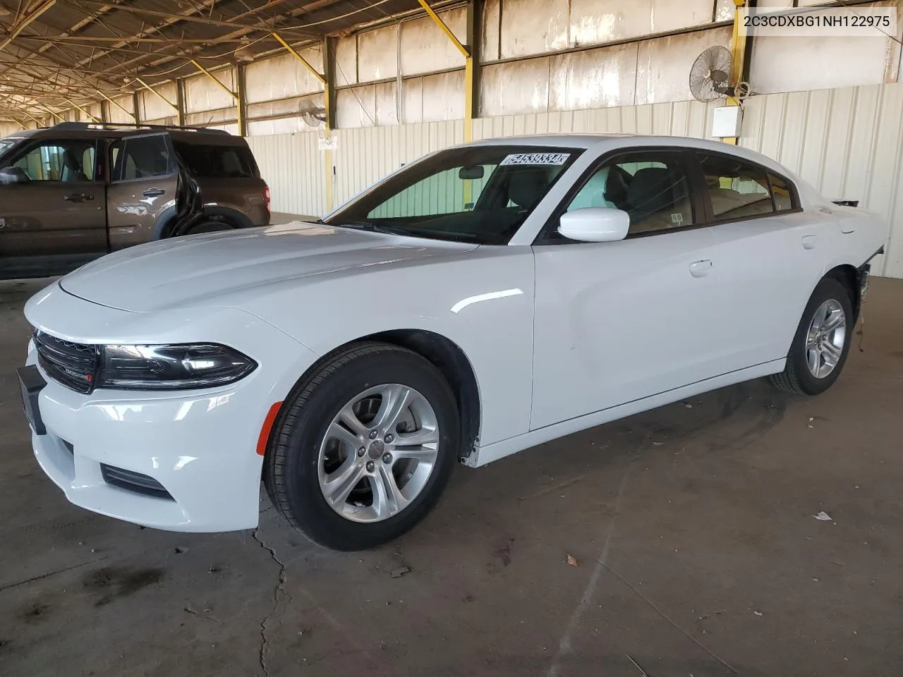 2022 Dodge Charger Sxt VIN: 2C3CDXBG1NH122975 Lot: 54539334