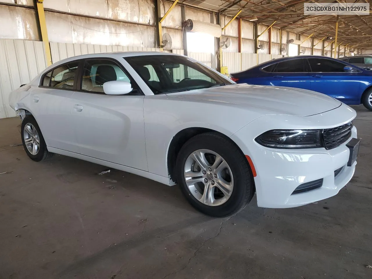 2022 Dodge Charger Sxt VIN: 2C3CDXBG1NH122975 Lot: 54539334