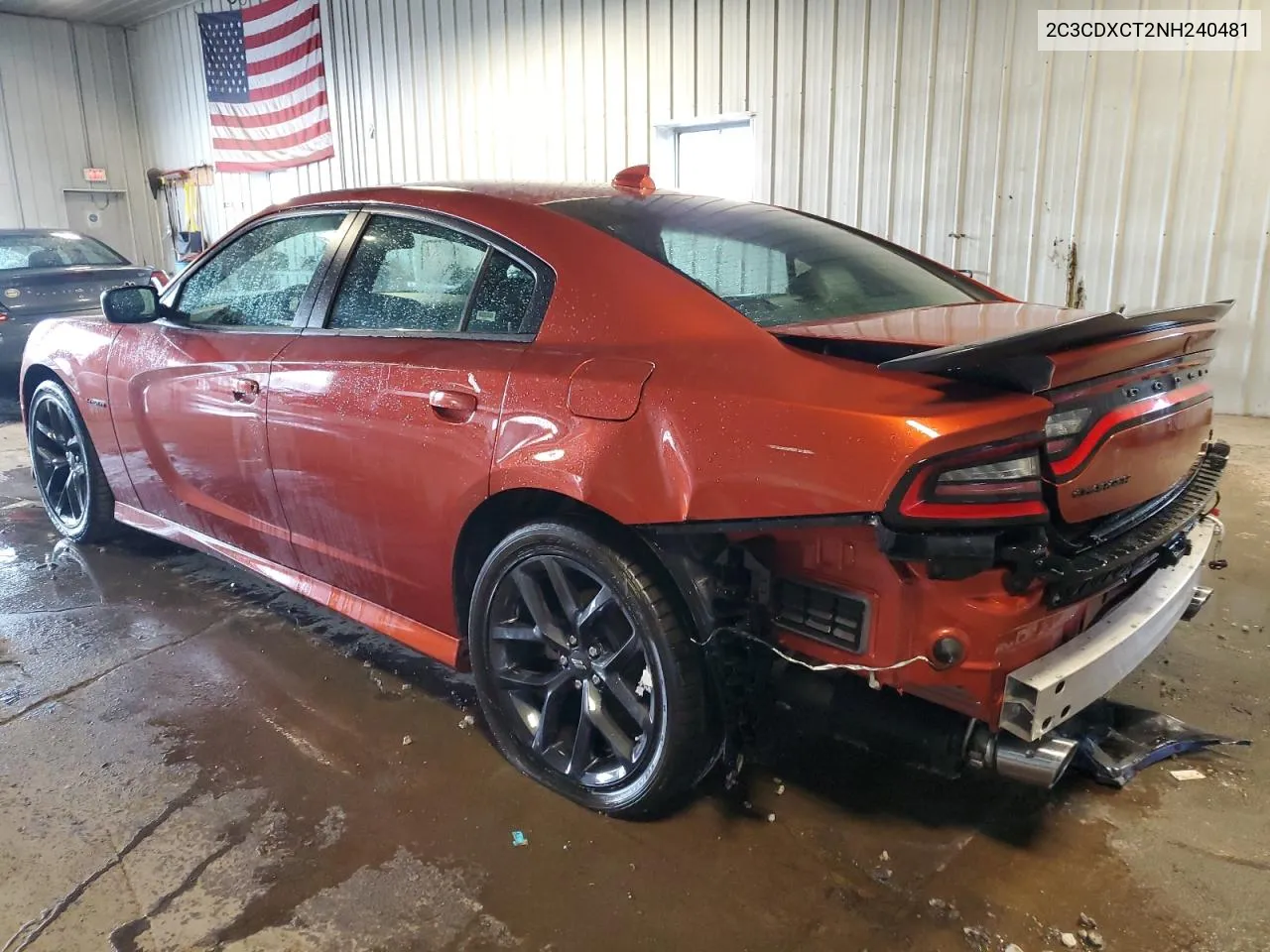 2022 Dodge Charger R/T VIN: 2C3CDXCT2NH240481 Lot: 54617364