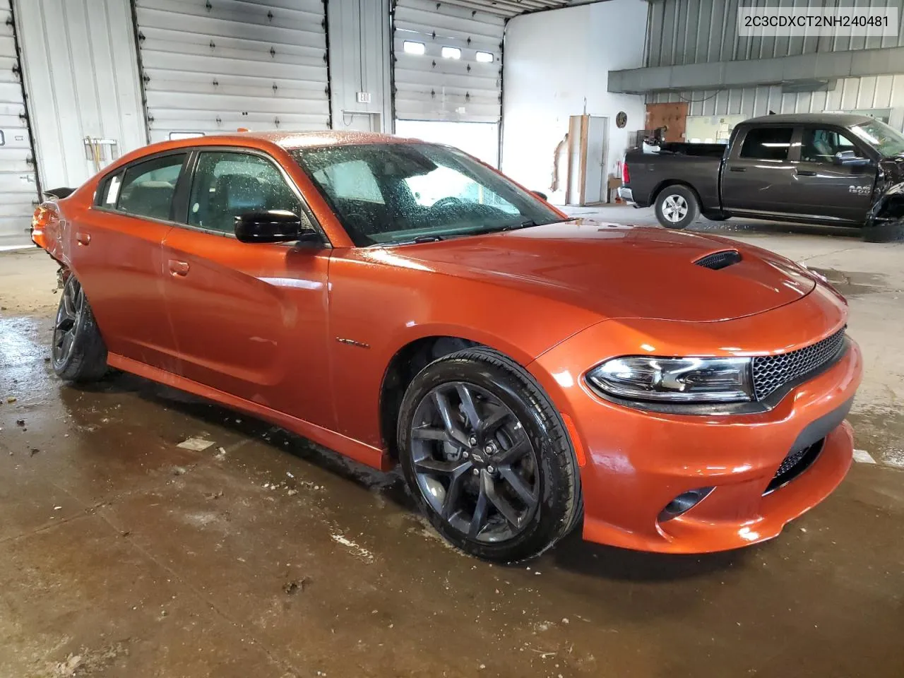 2022 Dodge Charger R/T VIN: 2C3CDXCT2NH240481 Lot: 54617364