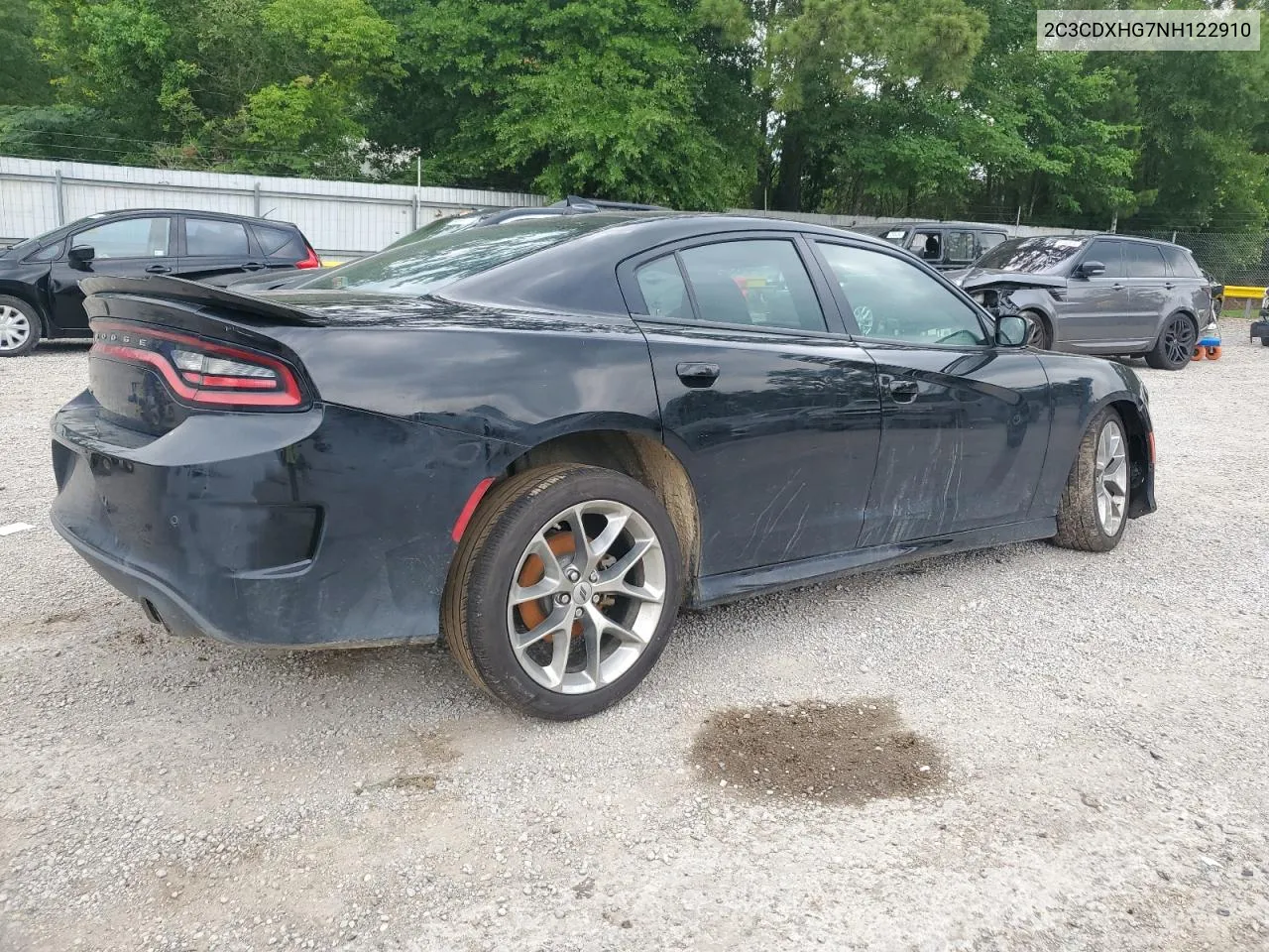 2022 Dodge Charger Gt VIN: 2C3CDXHG7NH122910 Lot: 54645404