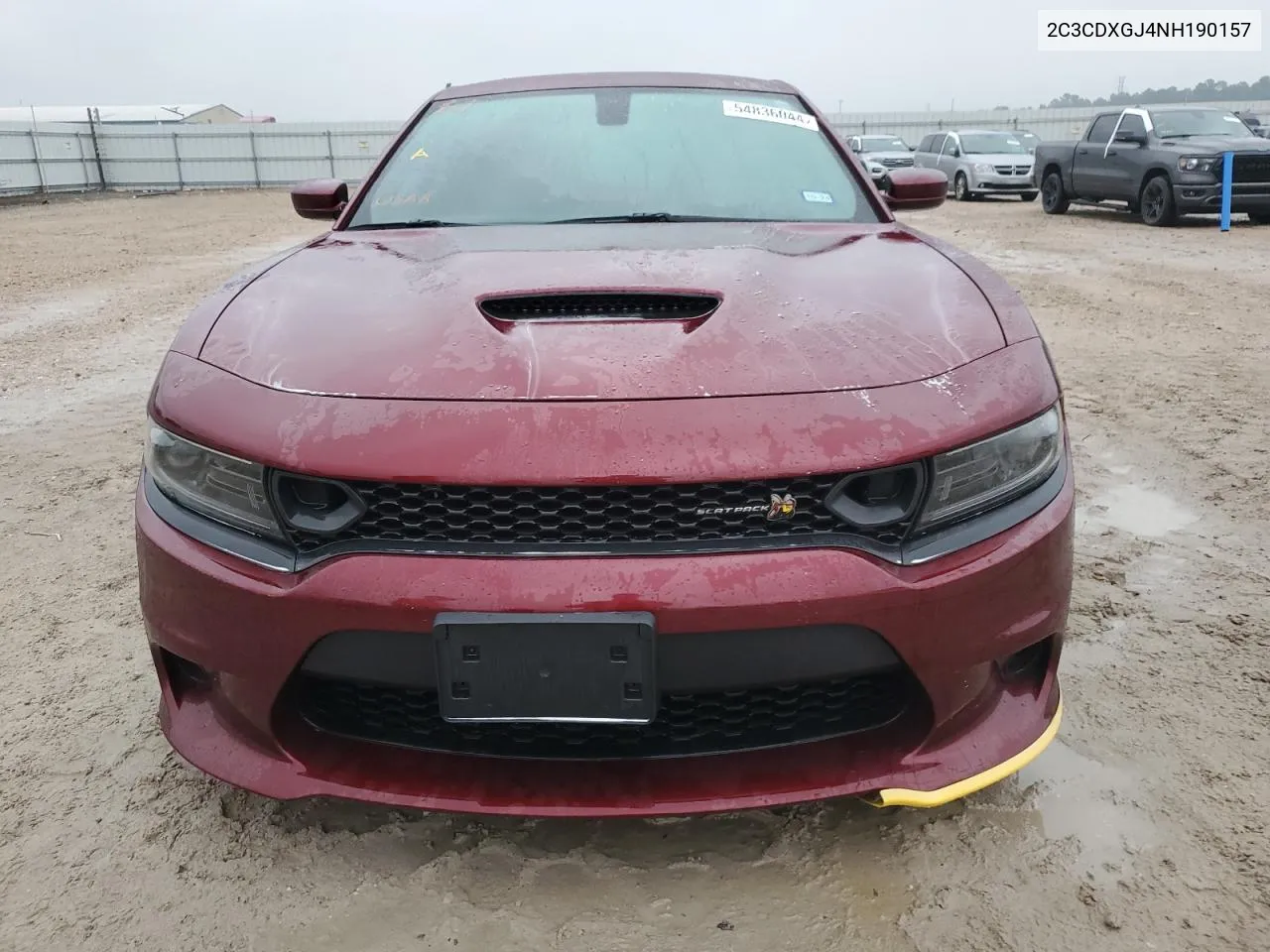 2022 Dodge Charger Scat Pack VIN: 2C3CDXGJ4NH190157 Lot: 54836044