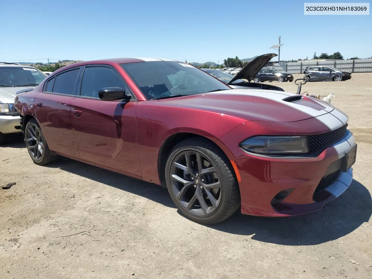 2C3CDXHG1NH183069 2022 Dodge Charger Gt