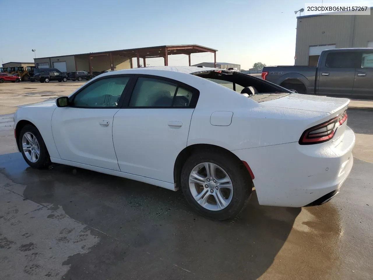 2022 Dodge Charger Sxt VIN: 2C3CDXBG6NH157267 Lot: 55321384