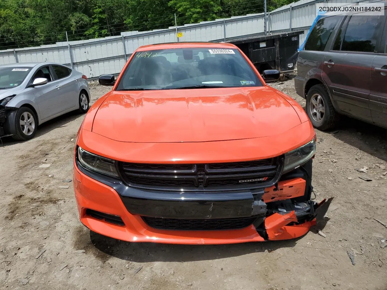 2C3CDXJG2NH184242 2022 Dodge Charger Sxt